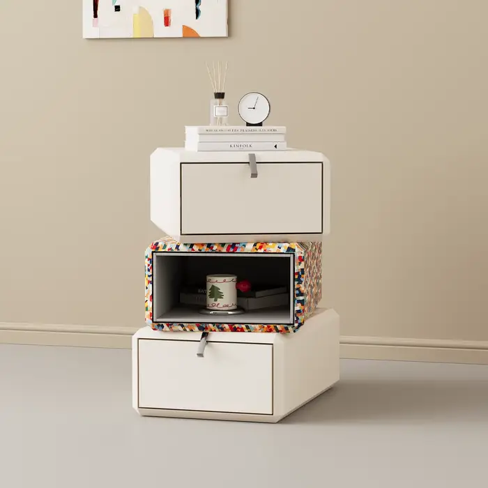 Petite Table De Chevet créative et mignonne, Style crème, moderne, légère, De luxe, esthétique, meub