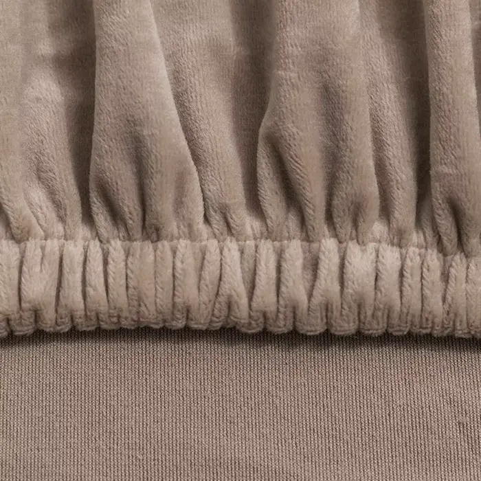 Couvre-tête de lit en velours doux