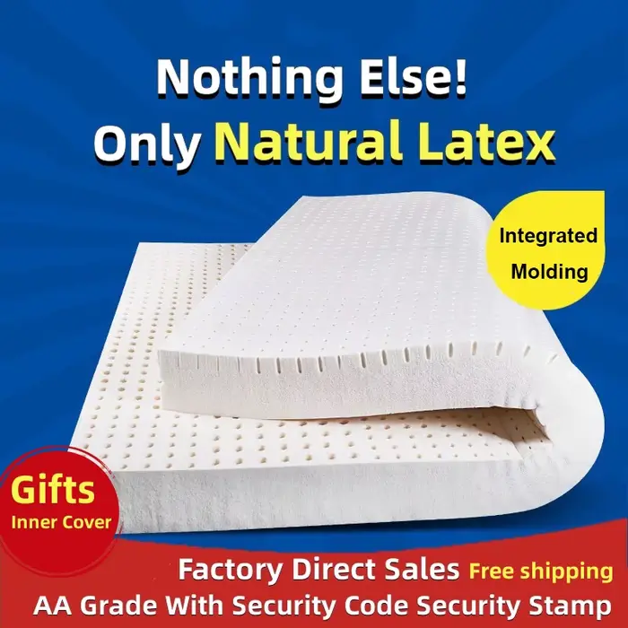 Dessus de matelas liquide en Latex 100% naturel