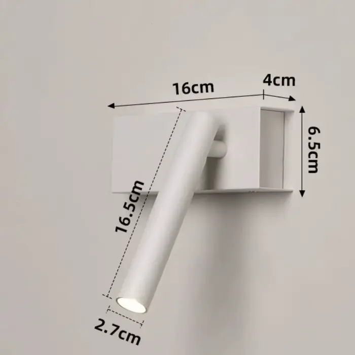 Mur LED lampe lampe de lecture pour chambre hôtel tête de lit nuit livre lampe lumières modernes bla
