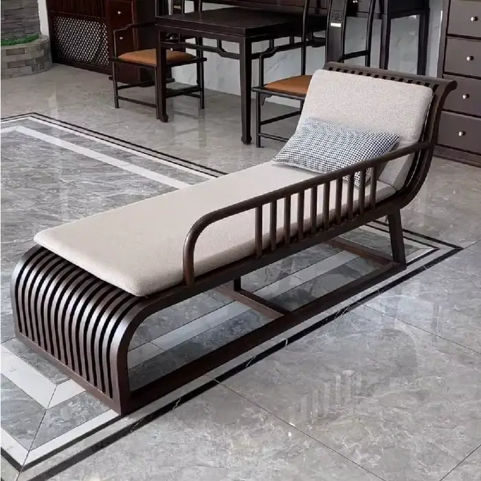 Tabouret Minimaliste Unique pour Chambre à Coucher, Pouf Nordique de Luxe, Tabouret Ergonomique en B