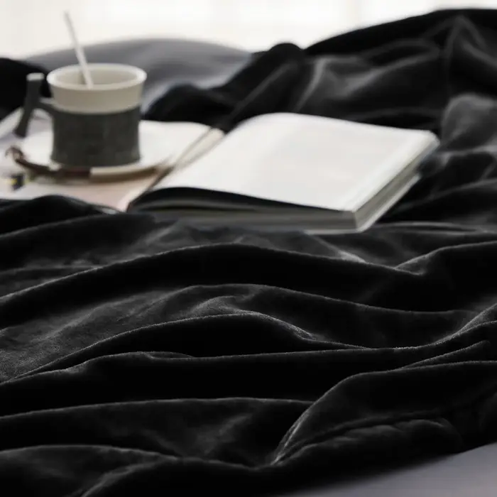 Couvertures polaires noires