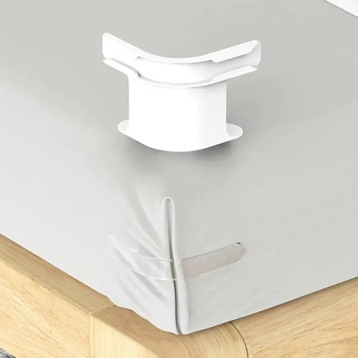 Nouvelles draps d'angle de lit avec différentes tailles de sangles de matelas robustes, clips de draps antidérapants pour sécuriser les draps