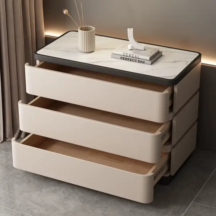 Rangement avec tiroirs Table De chevet chambre élégant Style nordique Tables