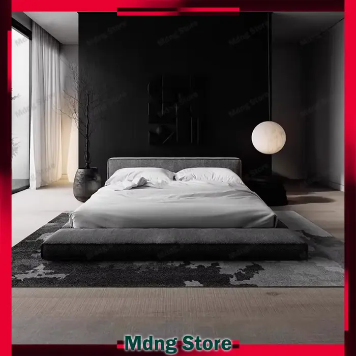 Reine lits rembourrés minimaliste moderne rembourrage lit Double français dormir Muebles Para dortoir meubles décoration