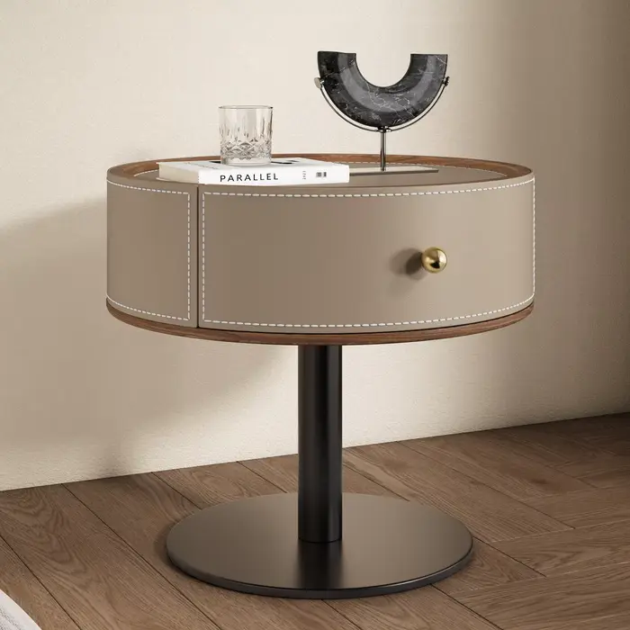 Table de nuit élégante de luxe créative Tables de chevet esthétiques chambre minimaliste Muebles Par