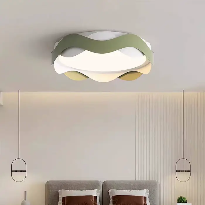 Plafonnier de chambre à coucher moderne et simple