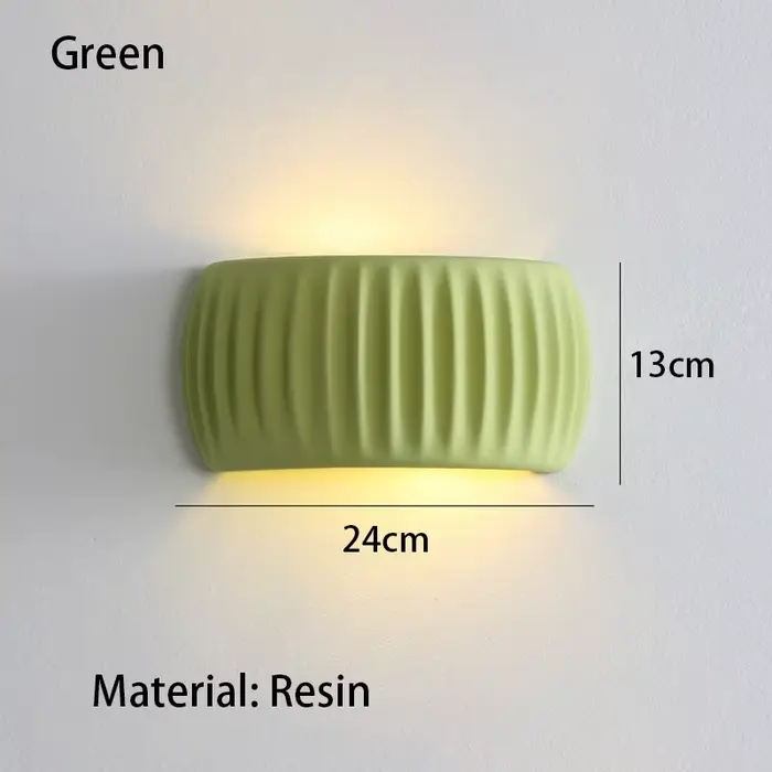 Applique murale européenne en résine pour chambre à coucher, lampe de chevet française, lampe de cou