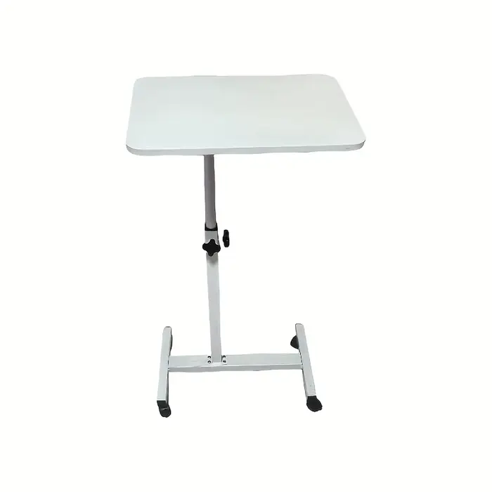 Table de chevet multifonctionnelle avec hauteur réglable et design supérieur rotatif – Convient pour dortoir et usage domestique
