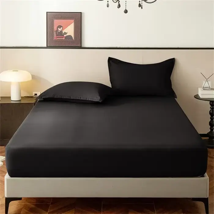 Drap-housse de haute qualité 90/180/150x200 Cm, housse de matelas avec bande élastique, drap de lit 