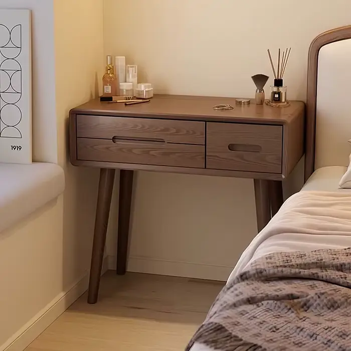 Table de toilette de luxe moderne pour chambre à coucher avec tiroirs de rangement