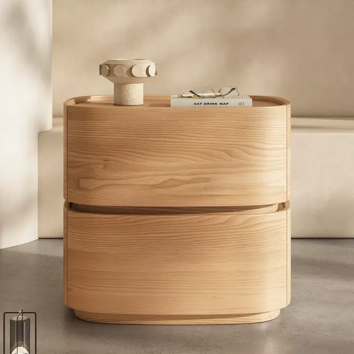 Rangement avec tiroirs Table De Chevet Style minimaliste Tables De Chevet De luxe élégant gain De pl