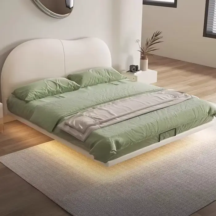 Armoires lampe de lit esthétique Unique Double princesse chambre lit têtes de lit salon Muebles Para