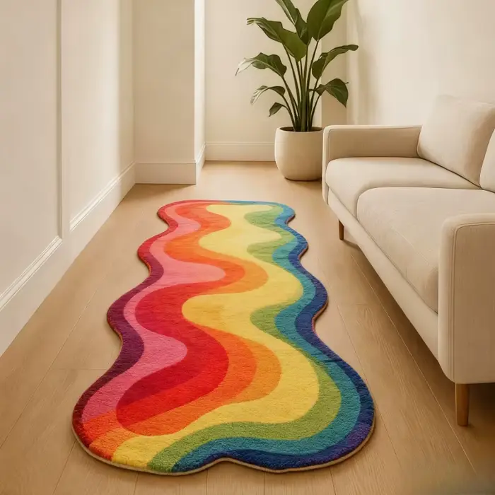 Tapis de sol épais pour chevet