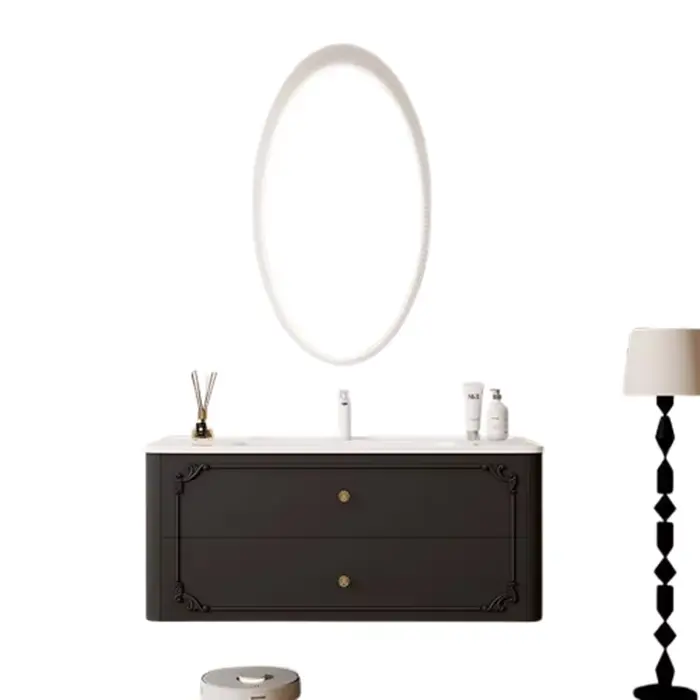 Armoire de salle de bain européenne de luxe