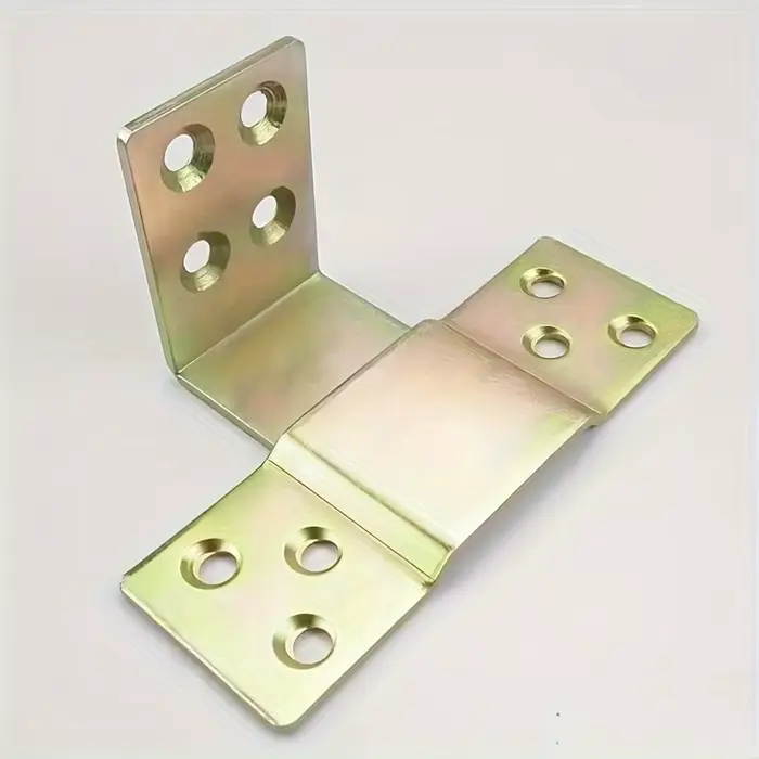 Supports de Rail de lit en métal robuste, cadre de lit en bois, Support d'angle, connecteur, Kit de 