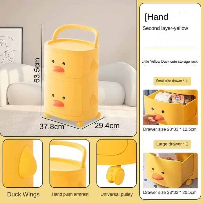 Table de chevet de dessin animé pour enfants, armoires de rangement, finition T1, organisateurs de c