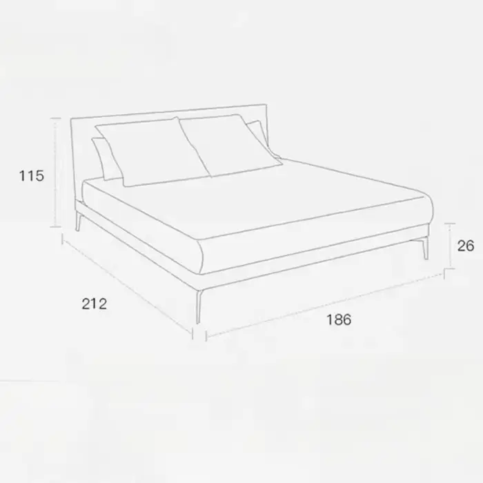 Cadres De lit De chambre à coucher modernes