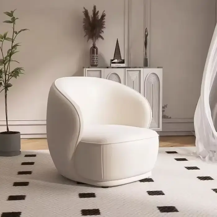 Chaise ergonomique Tumbonas pour chambre à coucher, mobilier d'intérieur auxiliaire, clous, dossier 