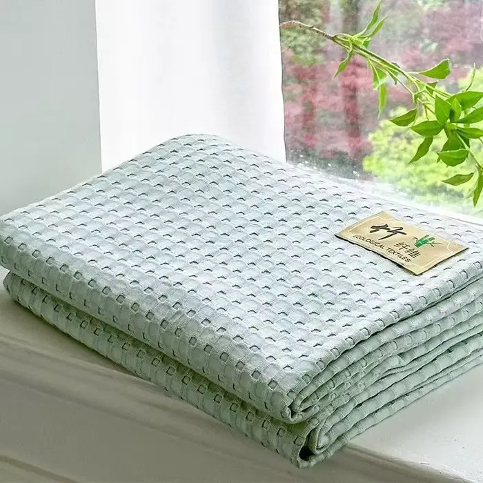 Couverture en Fiber de bambou 100%, serviette antibactérienne rafraîchissante, couette d'été, literi