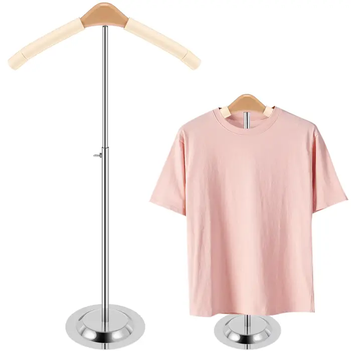 Porte-Vêtements Réglables et Multifonctionnel T1 de 40 à 70cm, Cintre de Maison et de Chambre à Couc