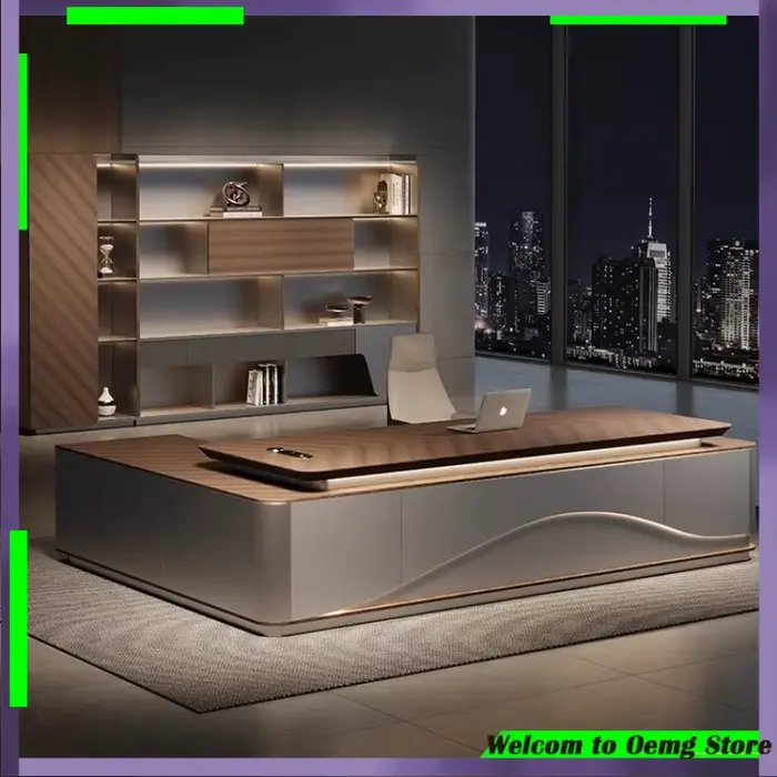Bureau de mouvement moderne Table étroite mise à niveau