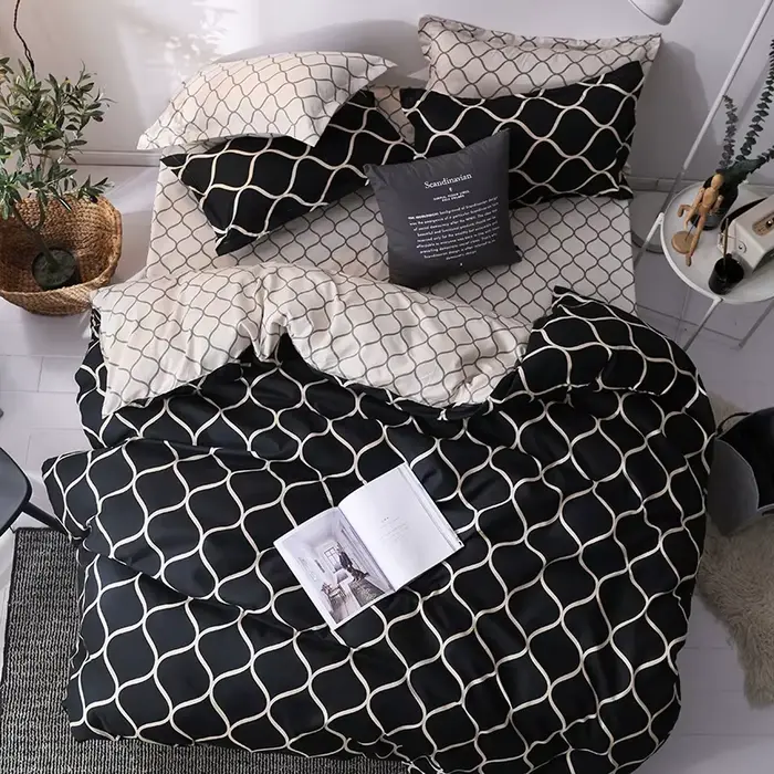 Ensemble de housse de linge de lit Sudoku