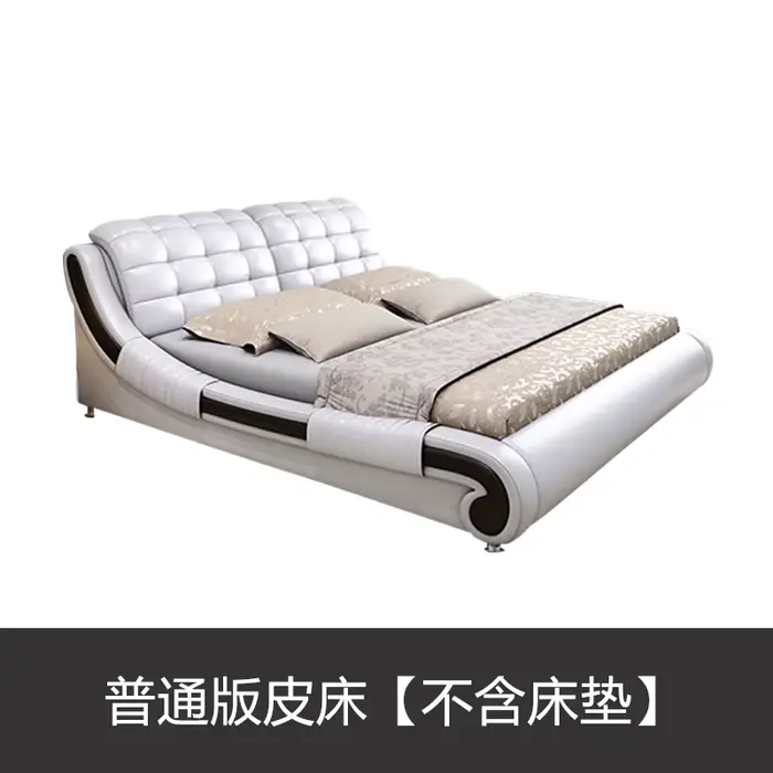 Poignées tiroir lit minimaliste fantaisie cadre de couchage têtes de lit Double chambre Muebles Para