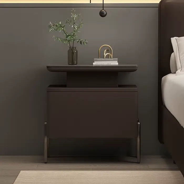 Table De chevet De luxe à la mode minimaliste esthétique européenne universelle