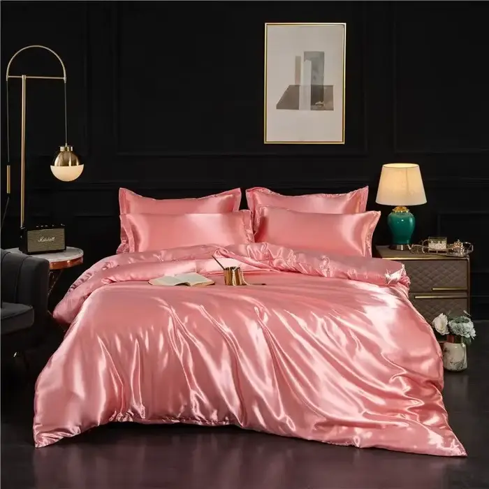 Parure de lit de luxe 100% soie