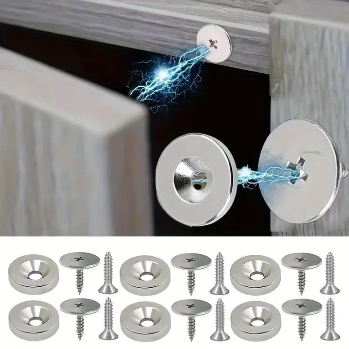 Loquets magnétiques robustes pour armoire