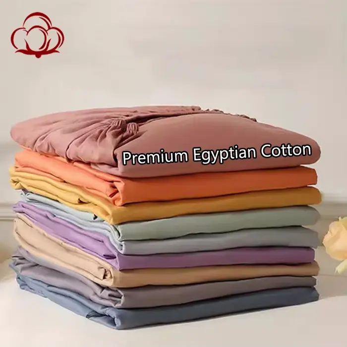 Drap-housse en coton égyptien ultra doux et confortable