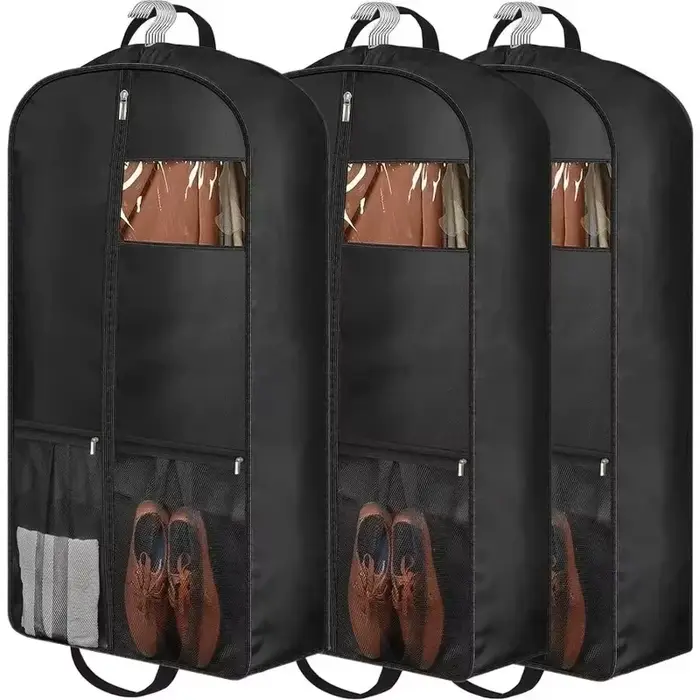 Sac de costume de voyage avec fermeture à glissière