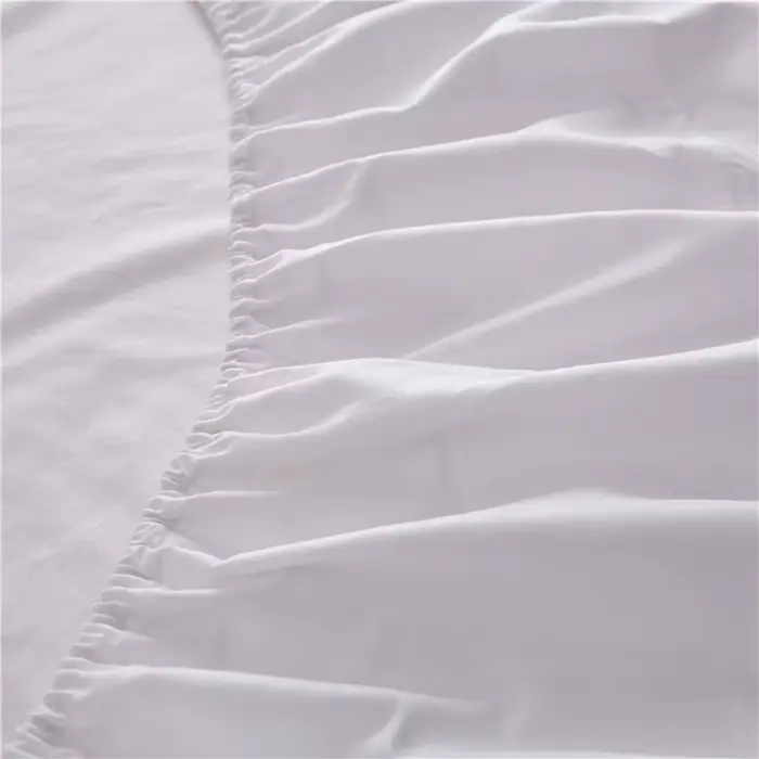 Drap-housse rond d'hôtel avec bande élastique