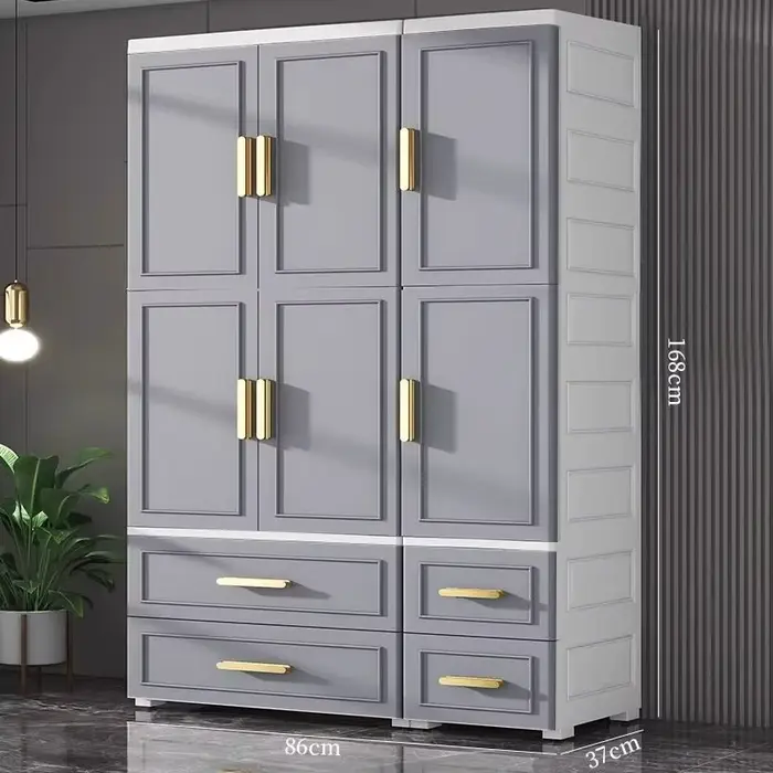 Tiroir empilable armoire robes esthétiques en plastique appartement