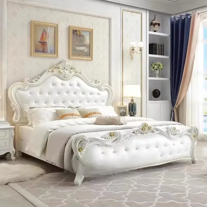 Lit en bois créatif pour filles