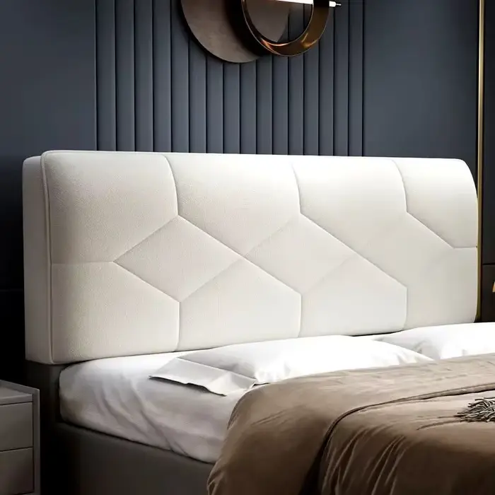 Housse de tête de lit en forme de diamant souple, légère, Style de luxe, tout compris, confortable, 