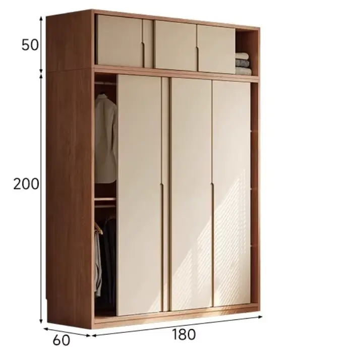 Armoire avec portes coulissantes