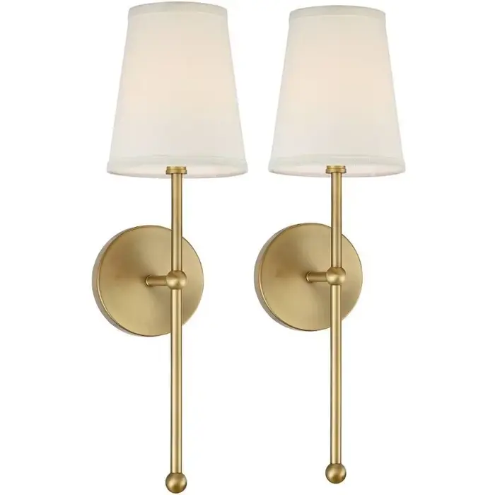 Applique murale nordique Simple en métal minimaliste, lampe de chevet de chambre à coucher, décor de