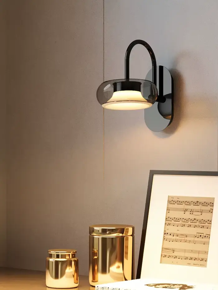 Applique murale LED minimaliste pour chevet, chambre à coucher, salon, fond mural, couloir, Passage, lampe décorative artistique pour la décoration de la maison