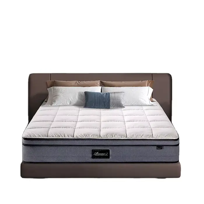 Matelas de lit Double pour hôtels, Style moderne, avec fonction de Massage, housse pliable en tissu 