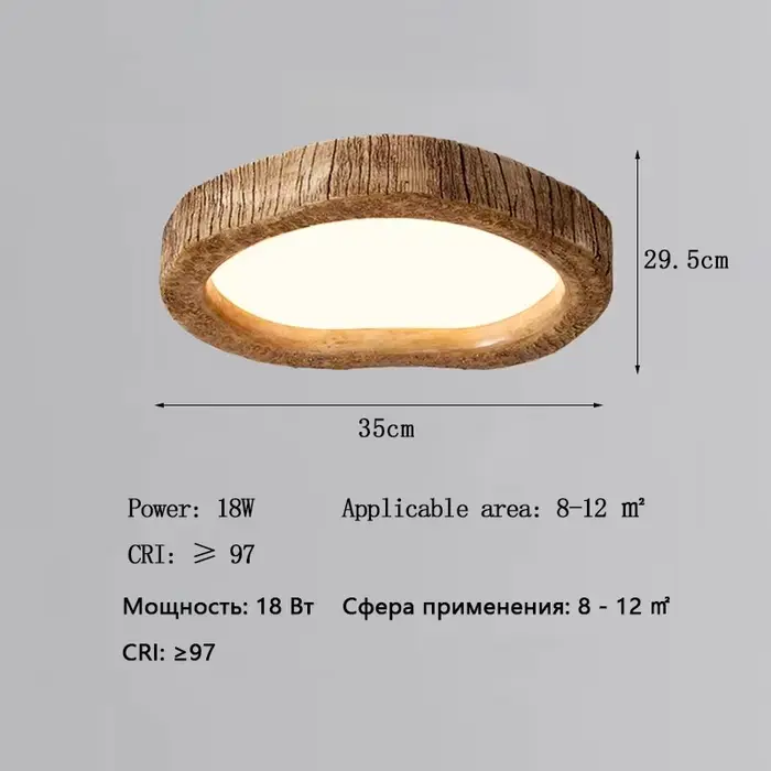 Plafonnier au Design Nordique Moderne, Luminaire Décoratif d'Nik, Idéal pour un Salon, une Chambre à
