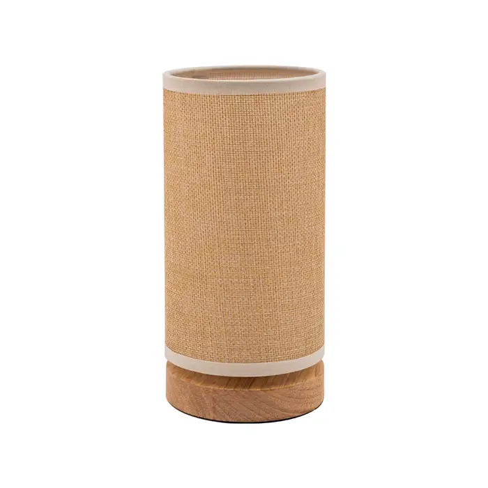 Simple moderne européen chambre décoration tissu Art petite lampe de Table créative Led lampe de che