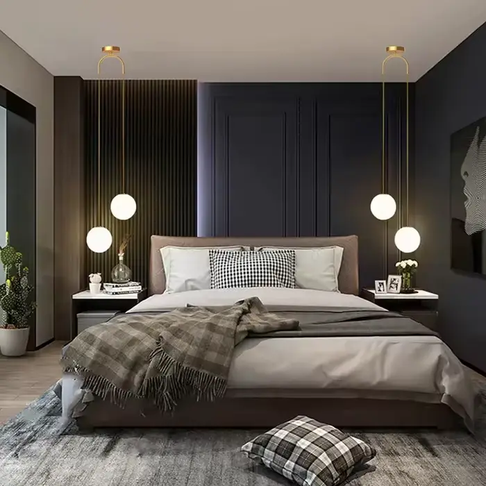 Chambre chevet suspension