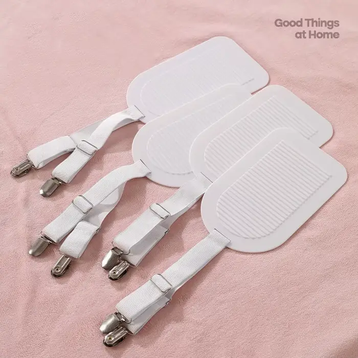 Attache antidérapante réglable pour drap de lit, fixation invisible pour matelas, canapé, coussin, c