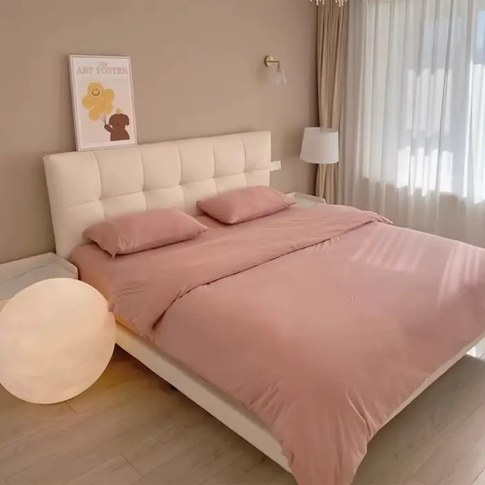 Lits rembourrés minimalistes fantaisie adolescentes dormir 180x200 lits salon double taille Camas ma