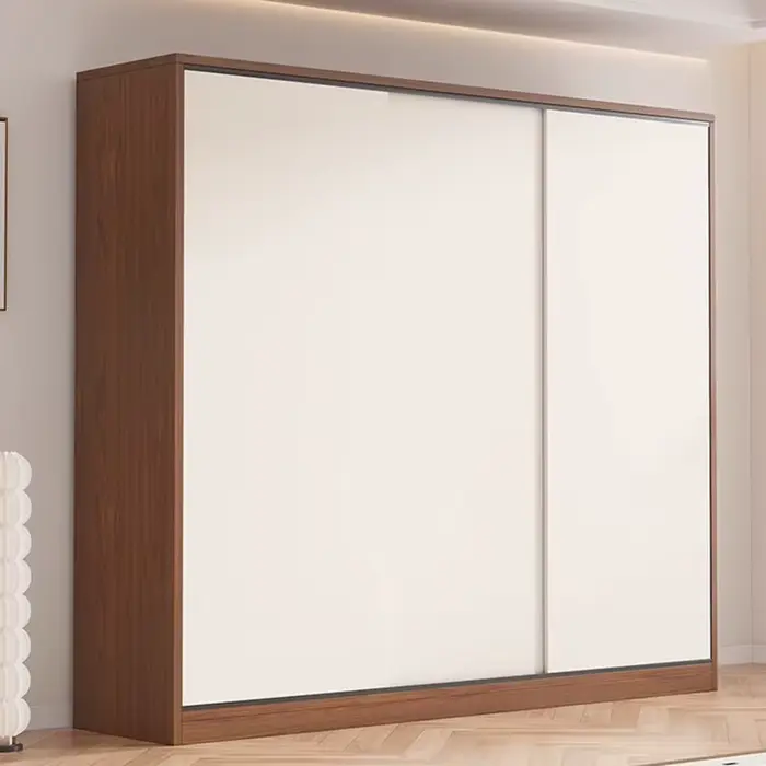 Armoires de chambre à coucher de luxe enfants vêtements filles portes coulissantes