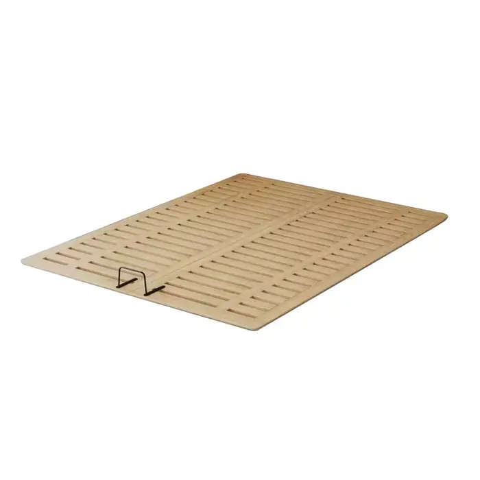 Lit en bois massif avec cadre suspendu, lit King Size, lit Queen Size
