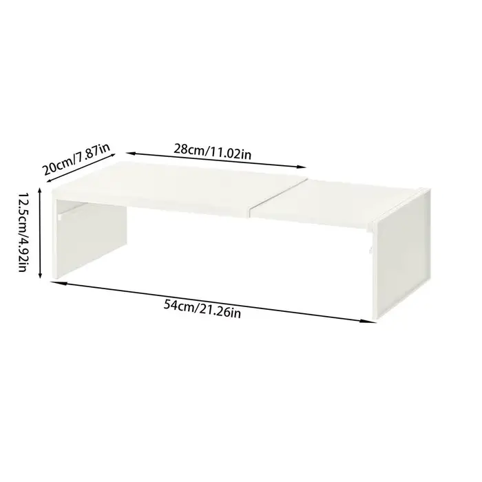 Étagère extensible pour armoire, étagère de rangement empilable et extensible, accessoires de rangem