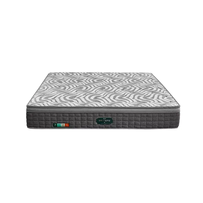 Matelas à ressorts pocket/boîte pour hôtel 5 étoiles et base de lit, matelas double de 12 pouces d'é